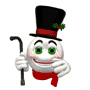 Image of snowman_happy_face_tip_hat.gif